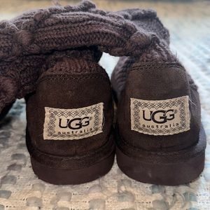 Tall Knitted UGG boots size 7
